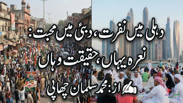 دہلی میں نفرت، دبئی میں محبت، بھارت نفرت انگیزی کا اڈا بنتا جارہا ہے، بھارت کی پہچان اب نفرت سے ہونے لگی ہے
